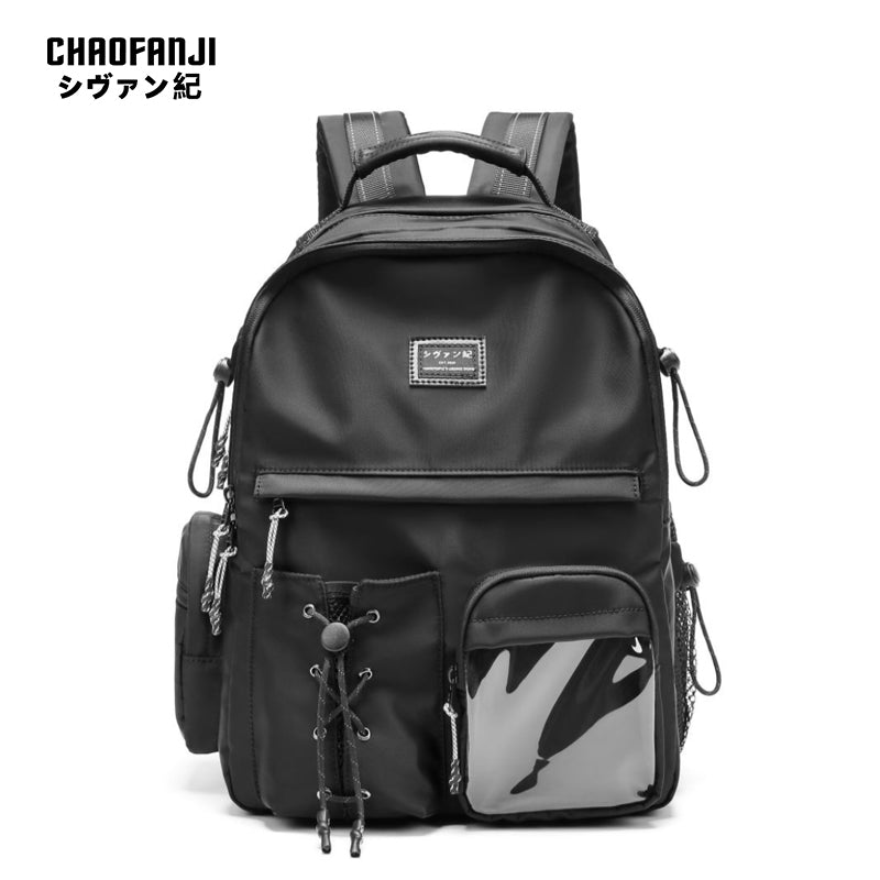CHAOFANJI Minimalist Trendy Casual Backpack for College Girls & High School Boys | Stylish School Bag