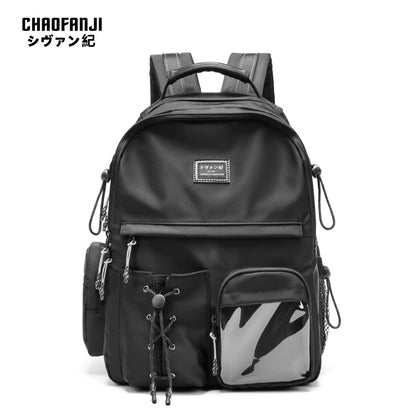 CHAOFANJI Minimalist Trendy Casual Backpack for College Girls & High School Boys | Stylish School Bag